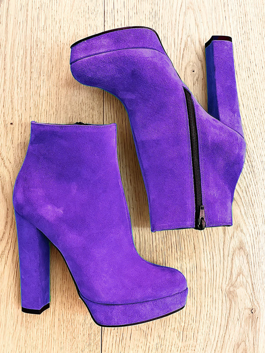 PURPLE SUEDE BOB