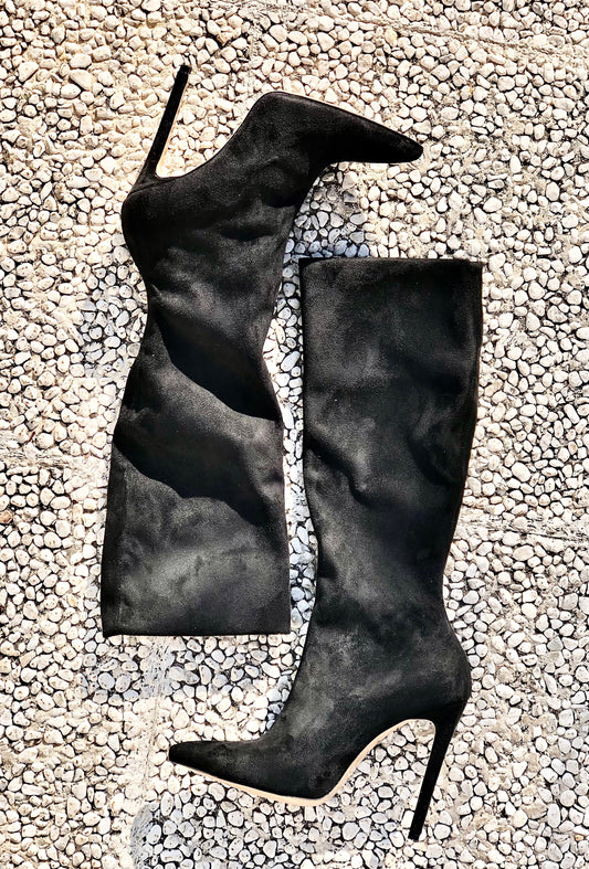 ESTER BLACK SUEDE