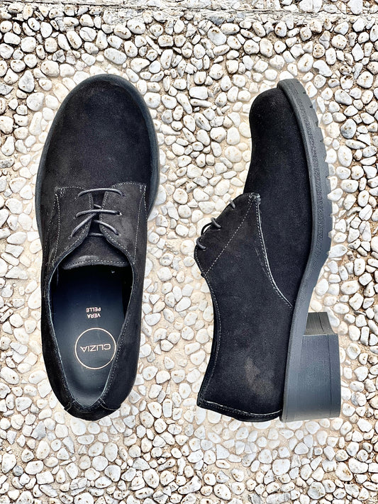 YO-YO BLACK SUEDE