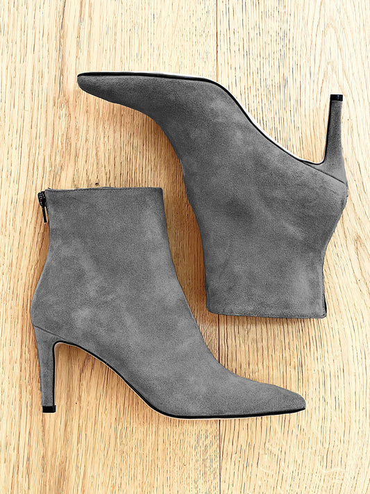 IRIS GREY SUEDE