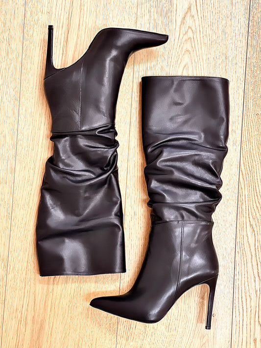 ARZU BLACK LEATHER