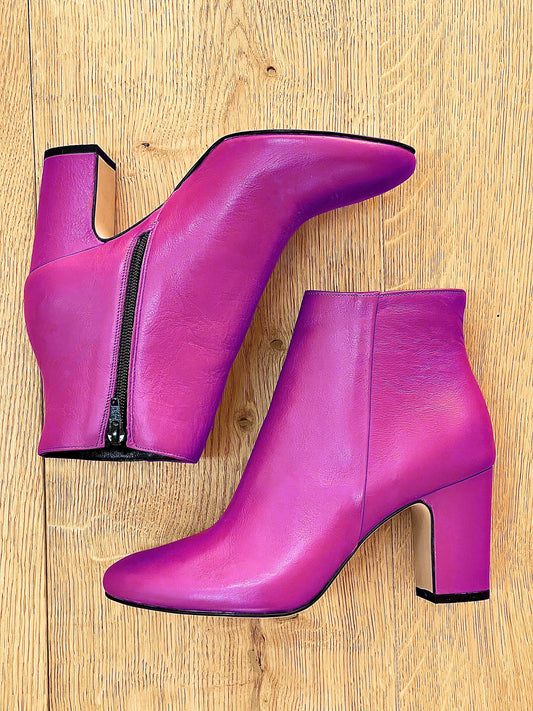 ROME FUCHSIA LEATHER