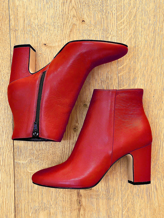 ROME RED LEATHER