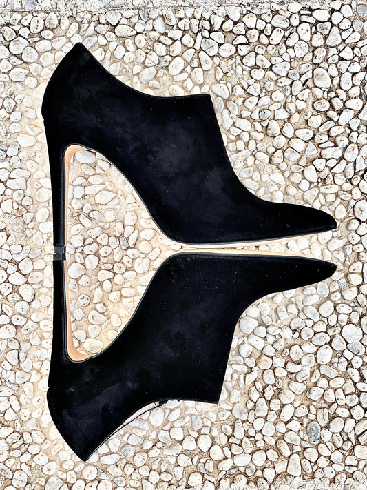 LUISE BLACK SUEDE