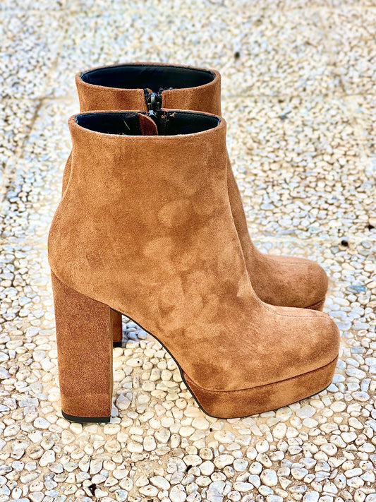 DETROIT SUEDE COGNAC