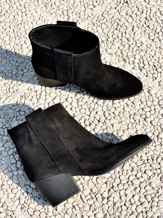 TESSA BLACK SUEDE