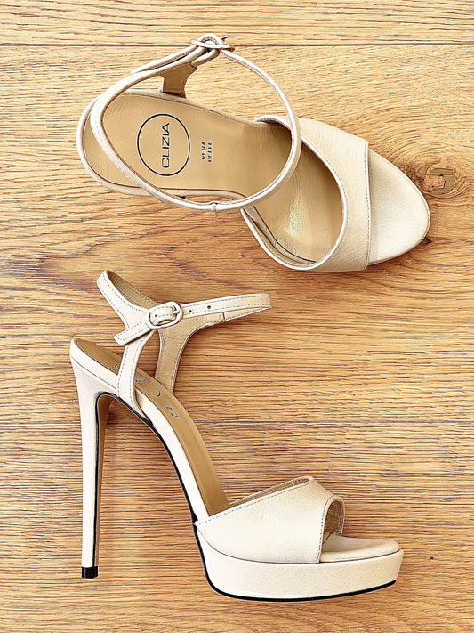 ALISA BEIGE LEATHER