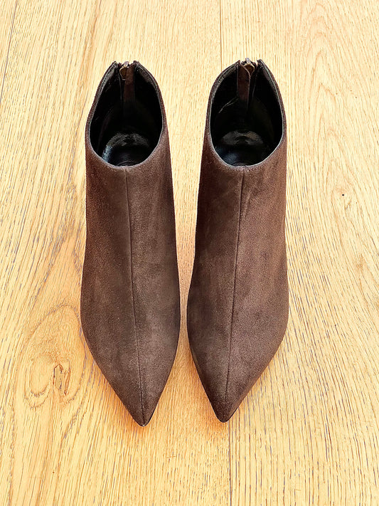 GHITA BROWN SUEDE