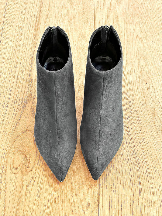 GHITA GRAY SUEDE