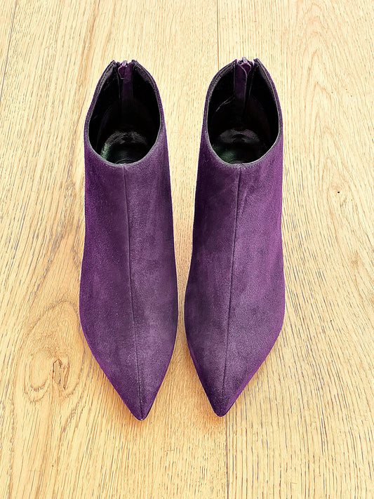 PURPLE SUEDE GHITA