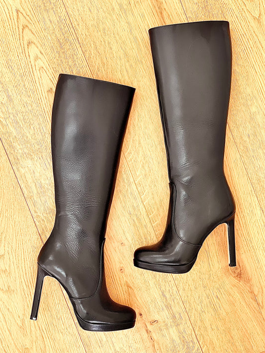PRAGUE LEATHER BLACK
