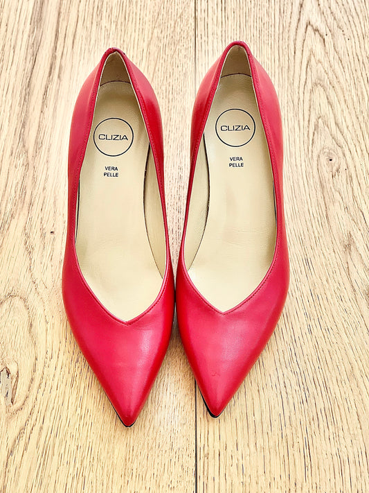 SUSAN RED LEATHER