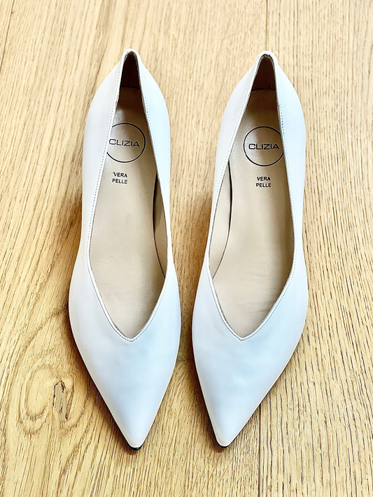 SUSAN LEATHER WHITE