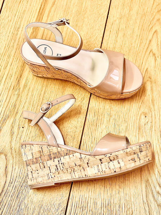 NIKITA NUDE PATENT LEATHER