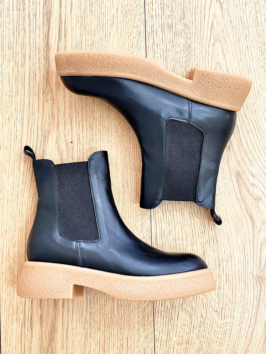 NIZZA LEATHER BLACK