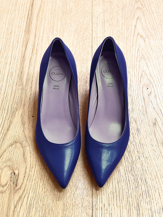 DANCE BLUE LEATHER