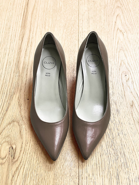 DANCE TAUPE LEATHER