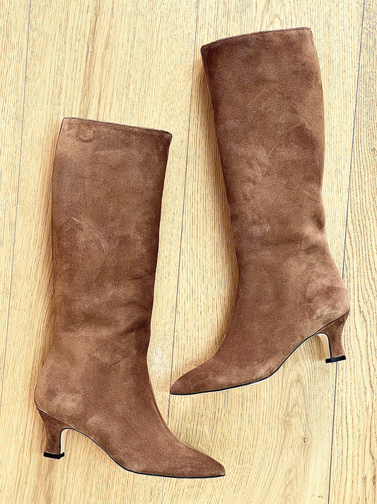 COGNAC SUEDE MAGELLAN
