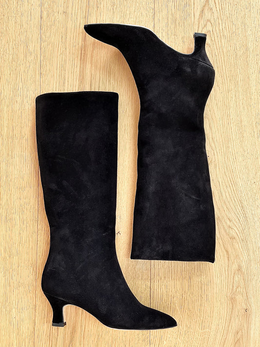 BLACK SUEDE MAGELLAN