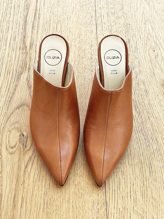 PAMELA LEATHER COGNAC