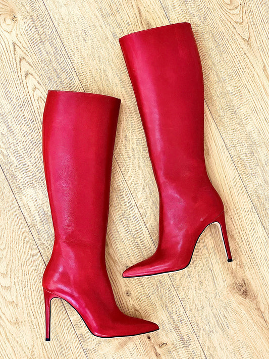 RED LEATHER KELLY