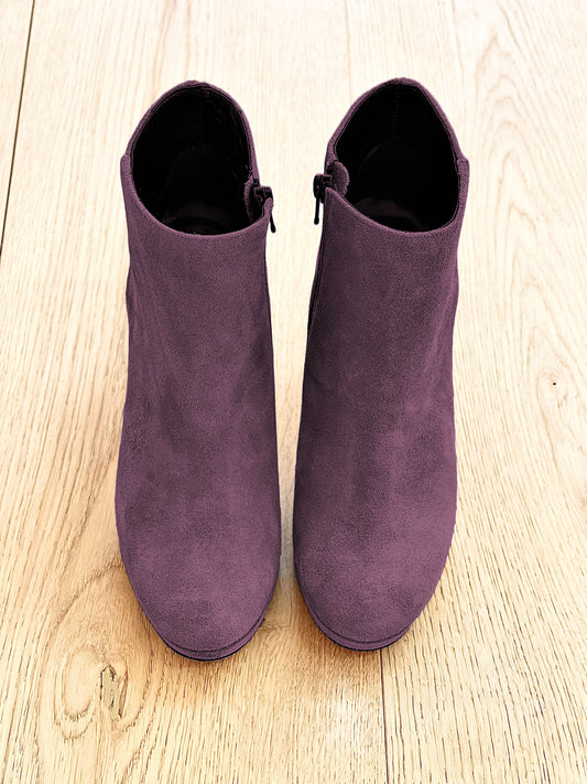 ERIK BURGUNDY SUEDE
