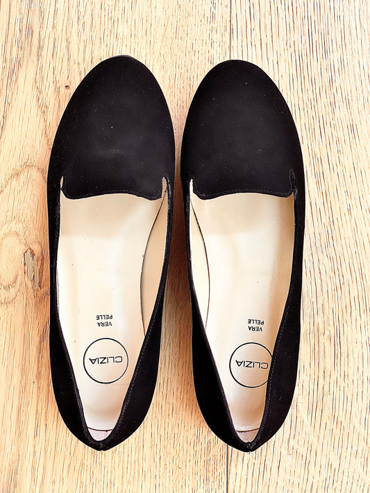 BLACK SUEDE DOLORES