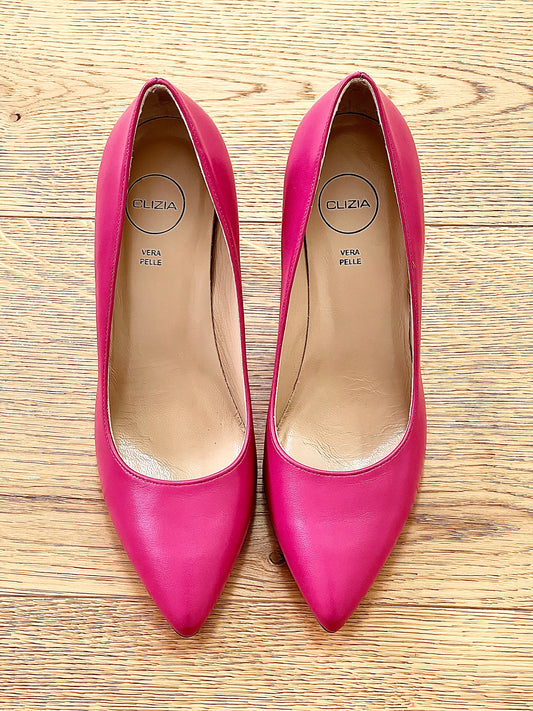 EMY FUCHSIA LEATHER