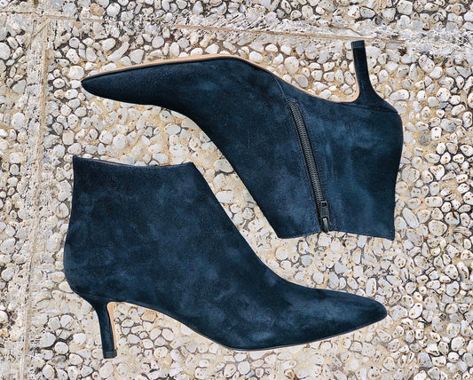 TITTY BLUE SUEDE