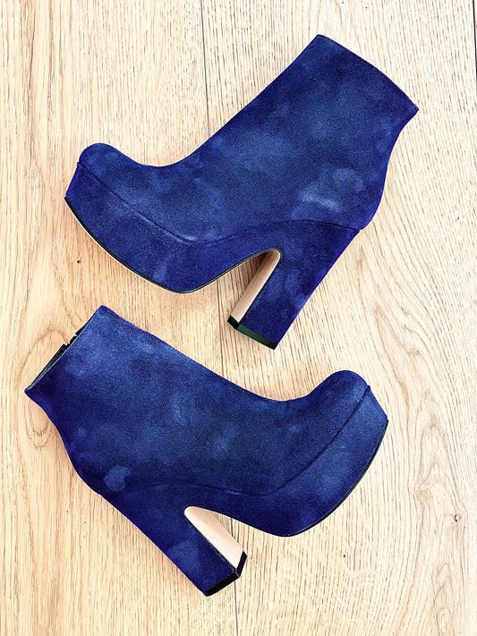 TURAN BLUE SUEDE