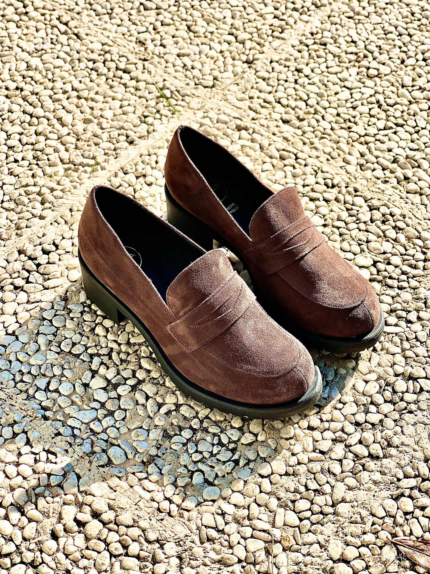 NELLY BROWN SUEDE