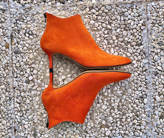 GHITA SUEDE ORANGE