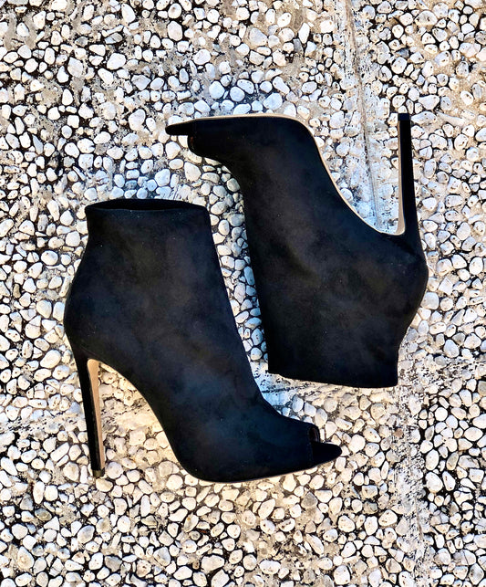 MAUVE SUEDE BLACK