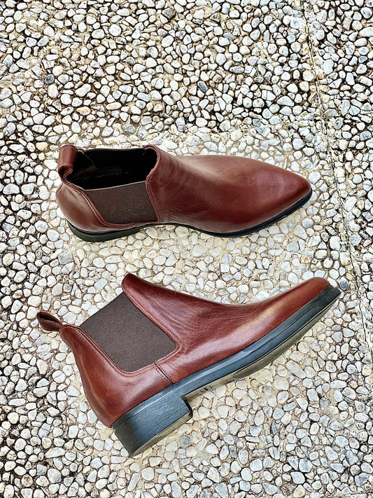 GRESIA LEATHER BROWN