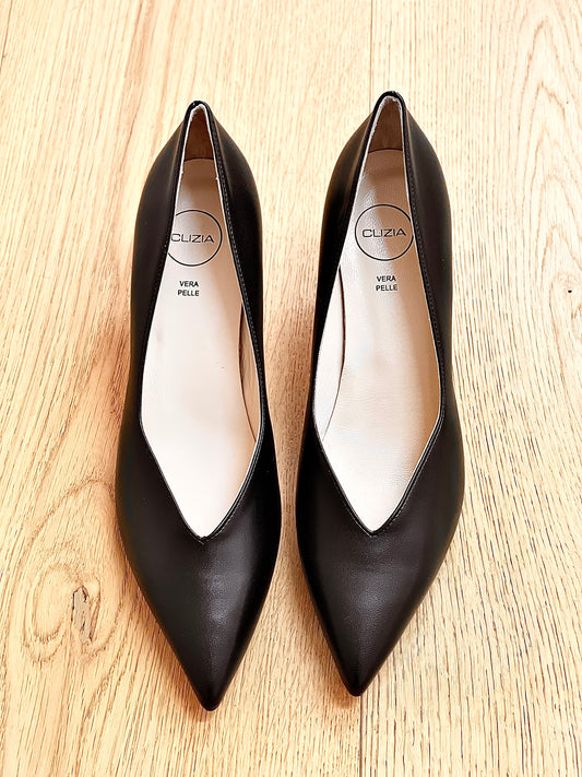 SUSAN LEATHER BLACK