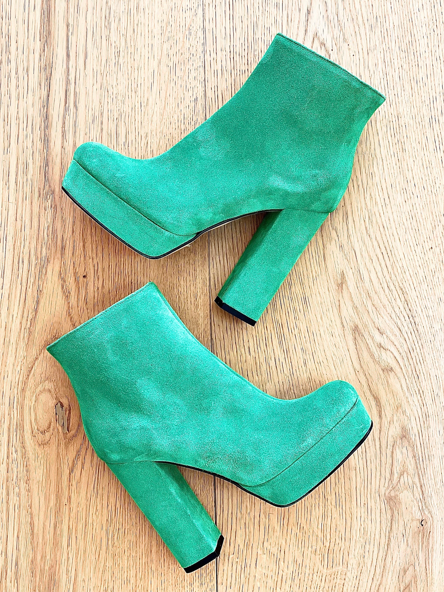 DETROIT SUEDE GREEN