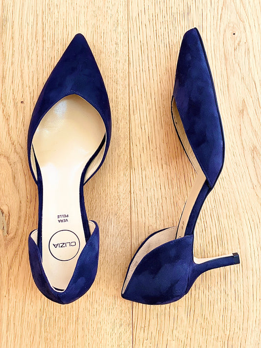 HEIDI BLUE SUEDE