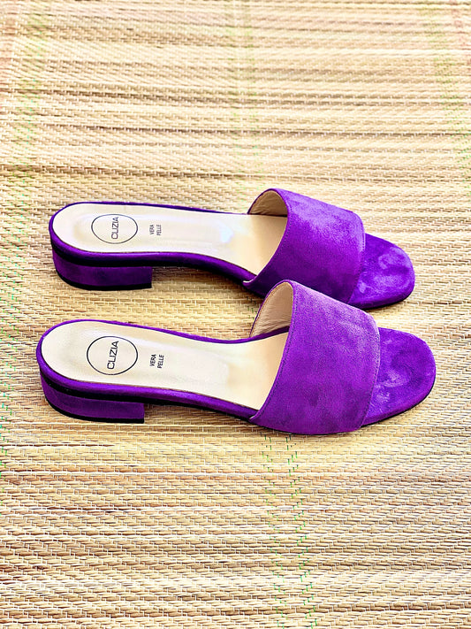 MANHATTAN SUEDE PURPLE