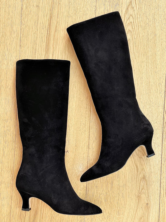 BLACK SUEDE MAGELLAN