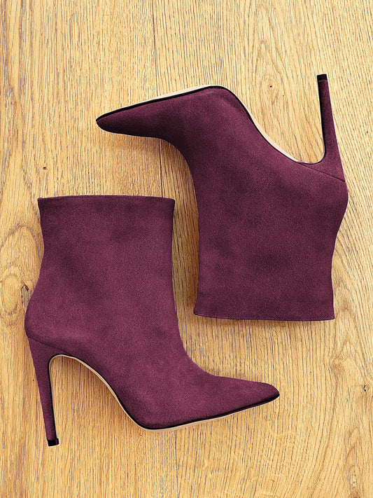BURGUNDY SUEDE BAHIA