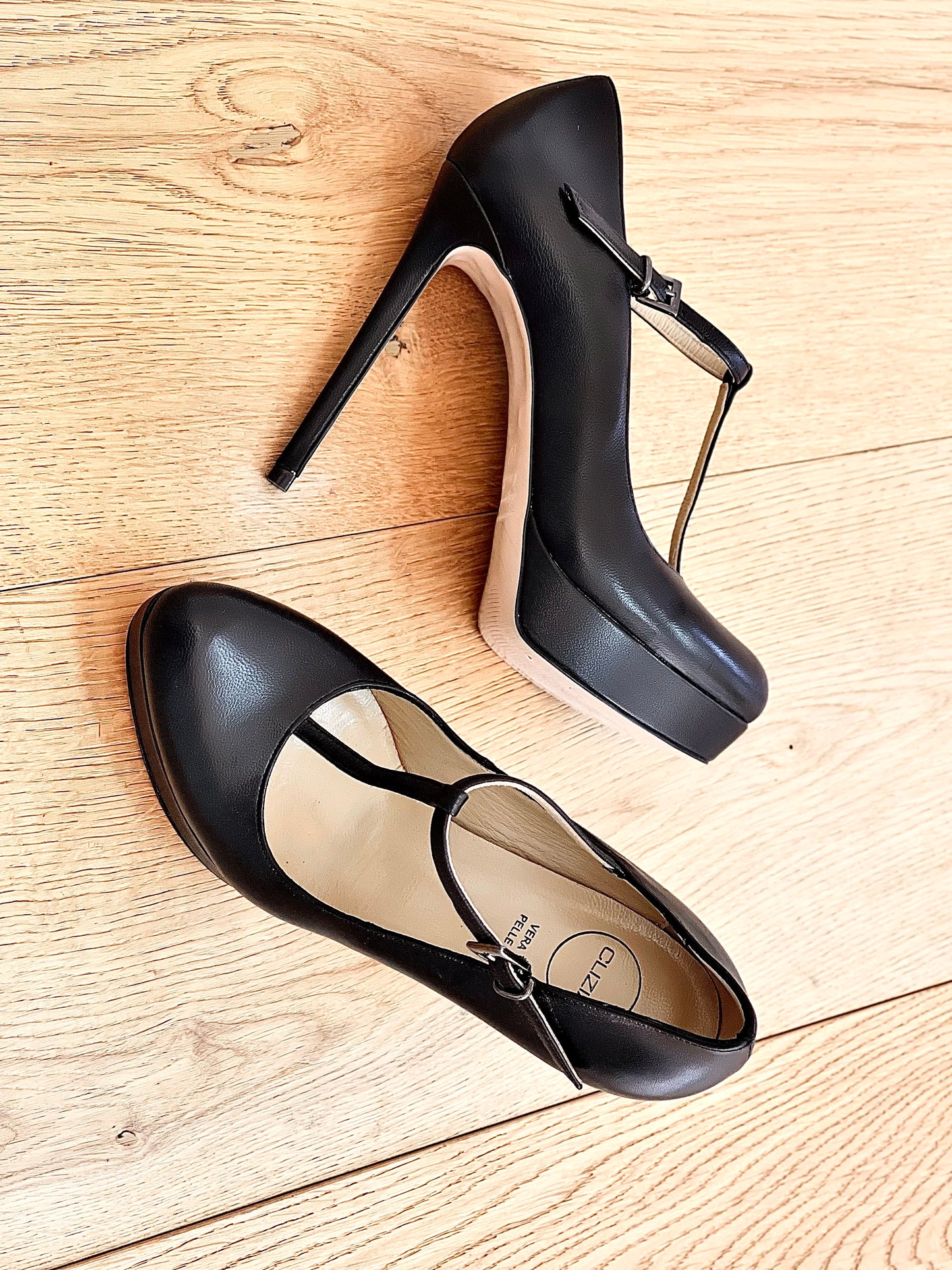 FERNANDA LEATHER BLACK