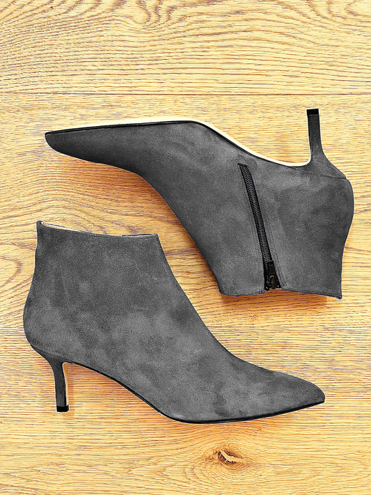 GREY SUEDE TITTY