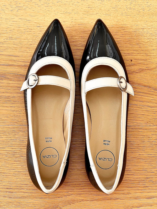 GARY BLACK PATENT LEATHER