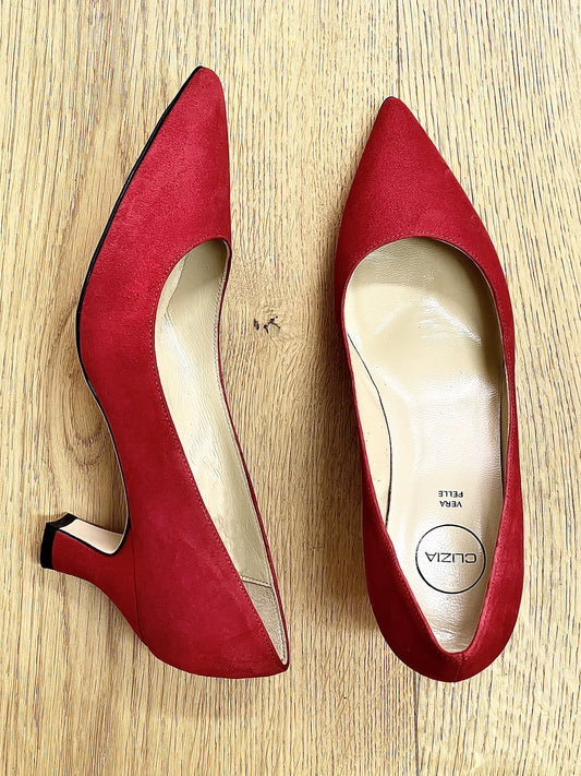 DANCE RED SUEDE