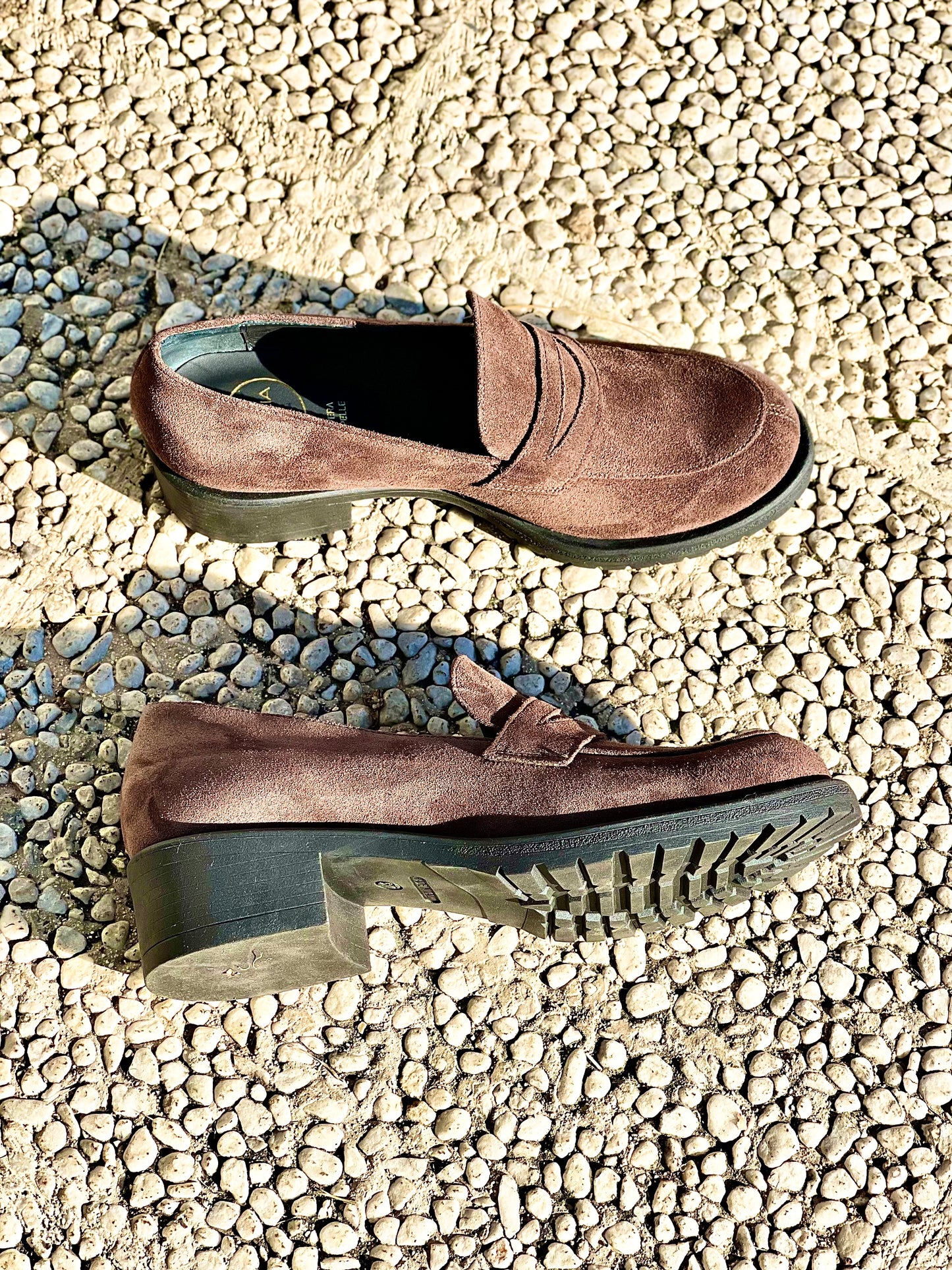 NELLY BROWN SUEDE