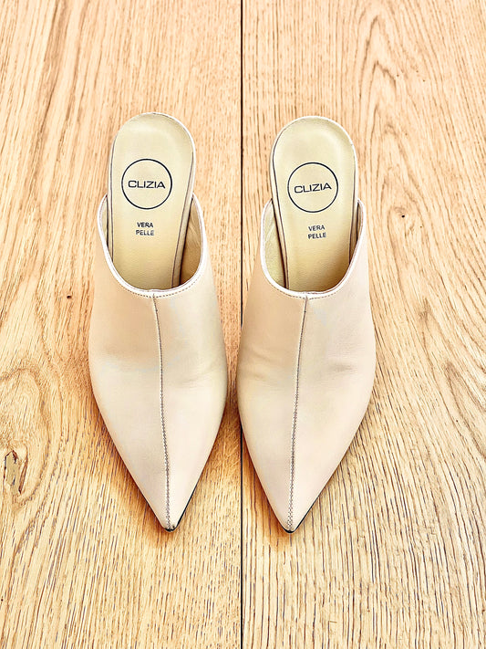 SILVIE BEIGE LEATHER