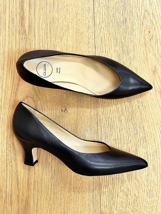 JENNA LEATHER BLACK