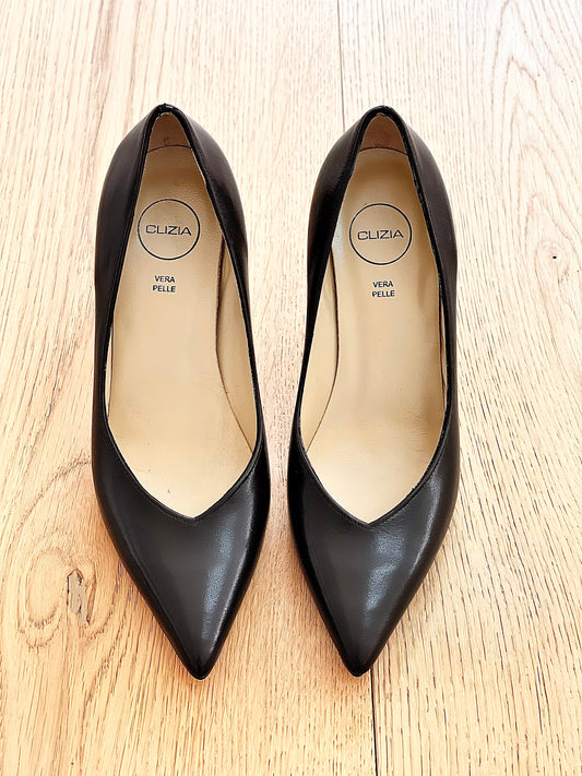 AMALIA LEATHER BLACK