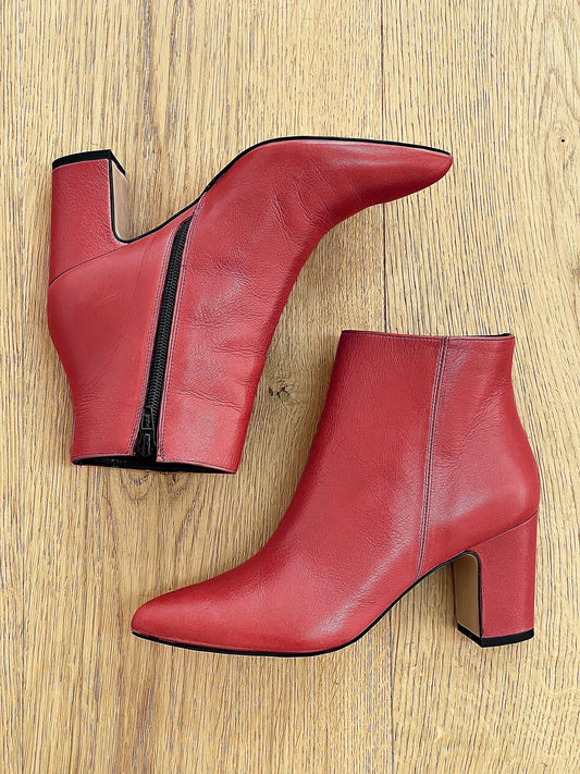 GEMINI LEATHER RED