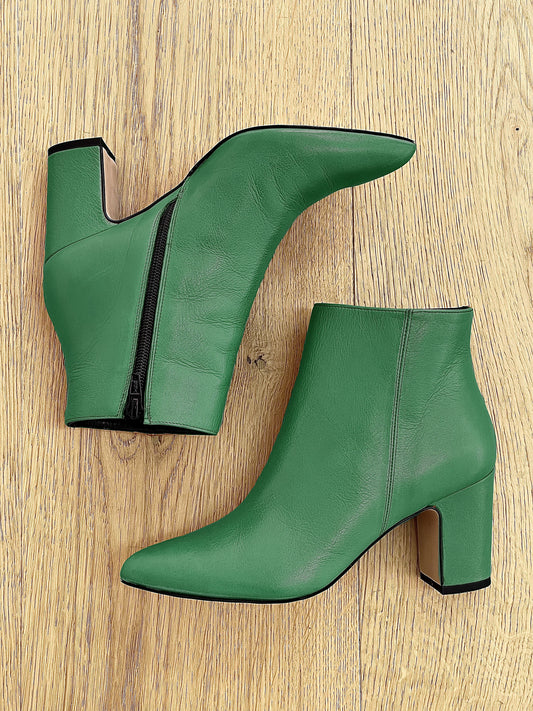 GEMINI GREEN LEATHER